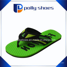 Sandalias de goma de los hombres de Nwt Flip Flop Green Multiple Size